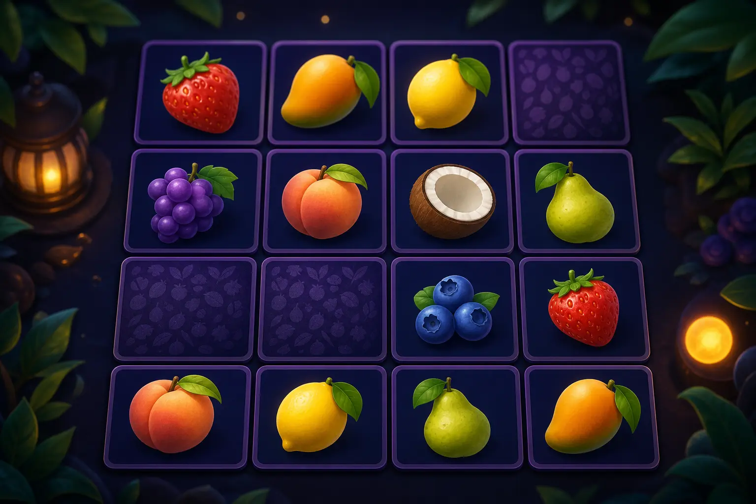 Memoria de Frutas — vista previa